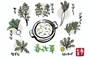 🥬七草粥のご提供🍚
